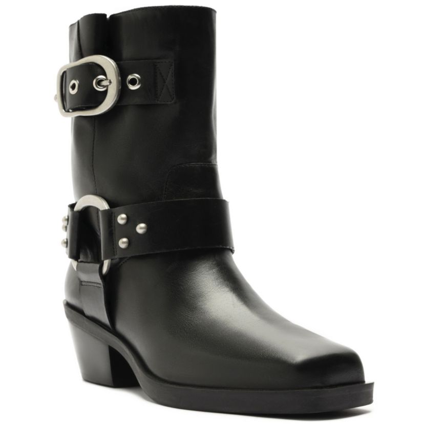 Womens Kaia Mid Block Bootie