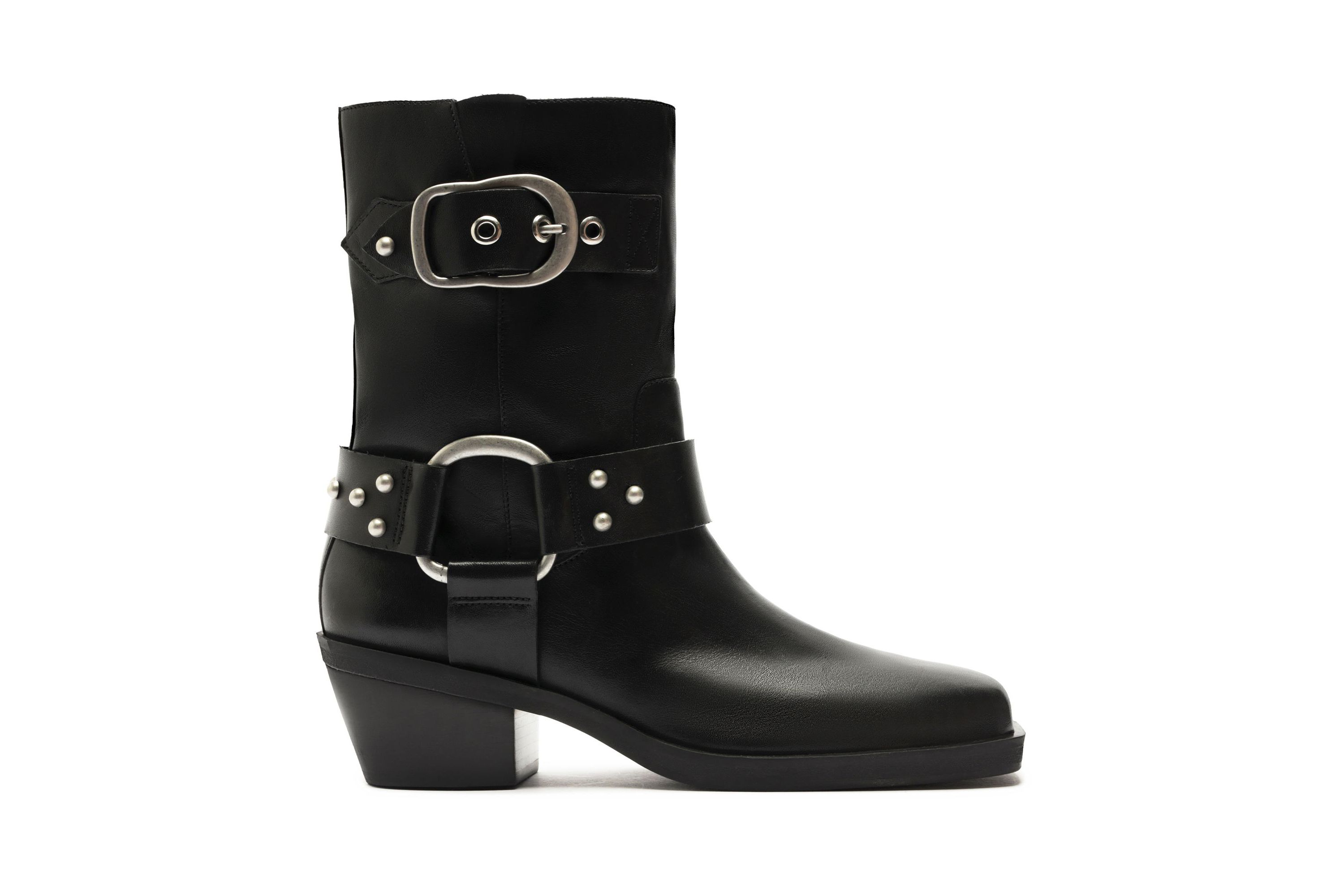 Womens Kaia Mid Block Bootie
