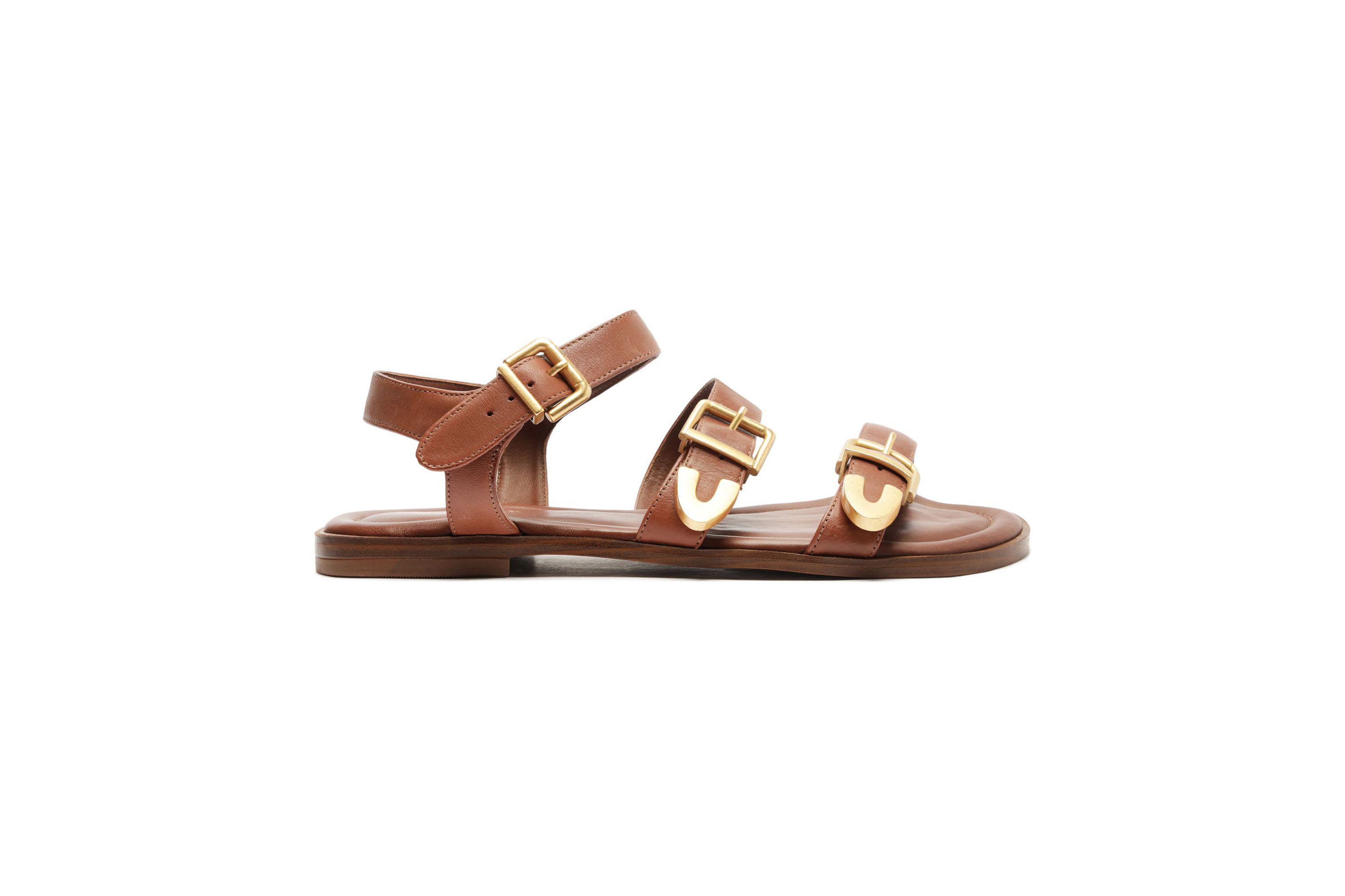 Womens Paige Flat Sandal