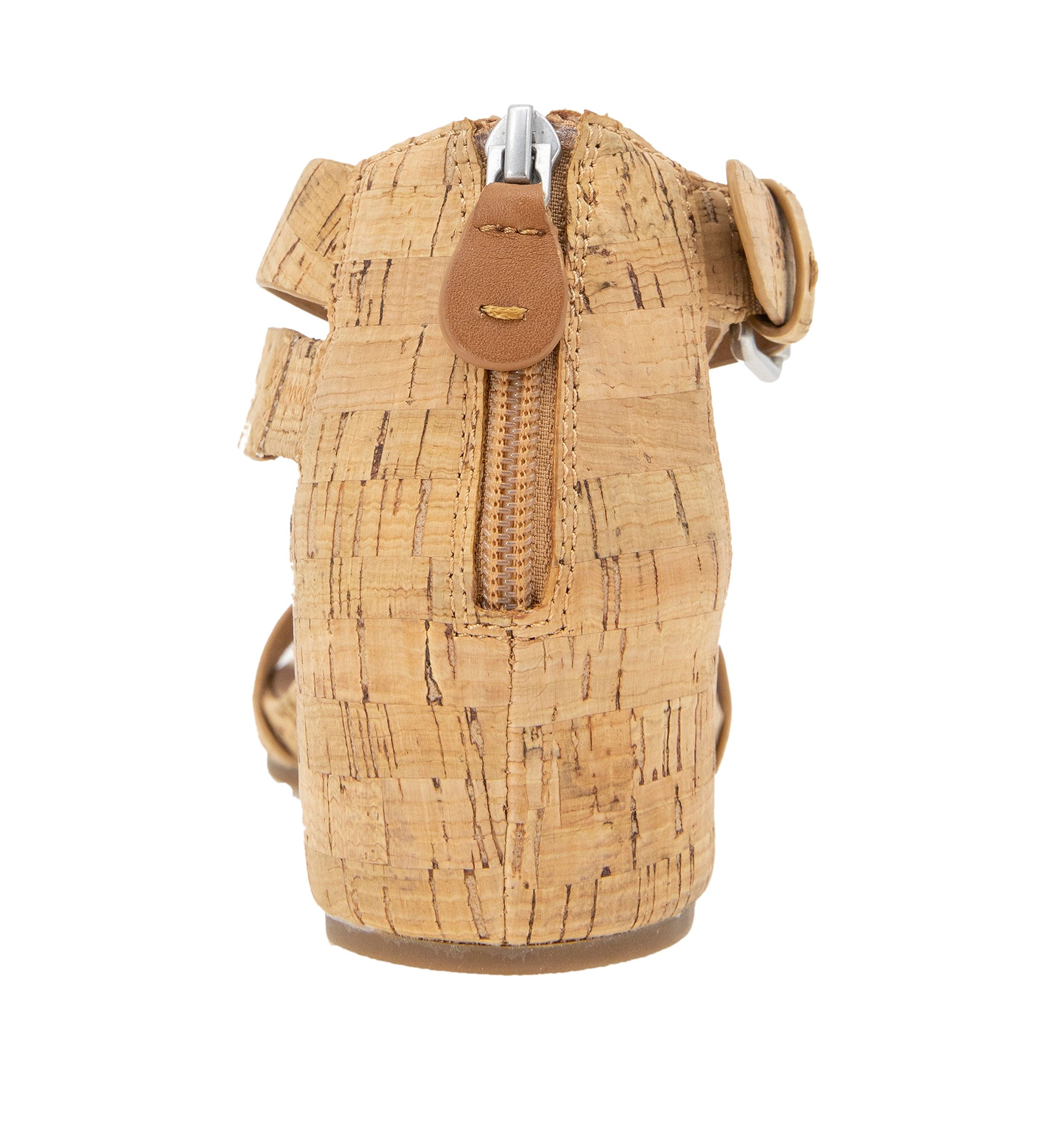Gwen Wedge Cork Sandals