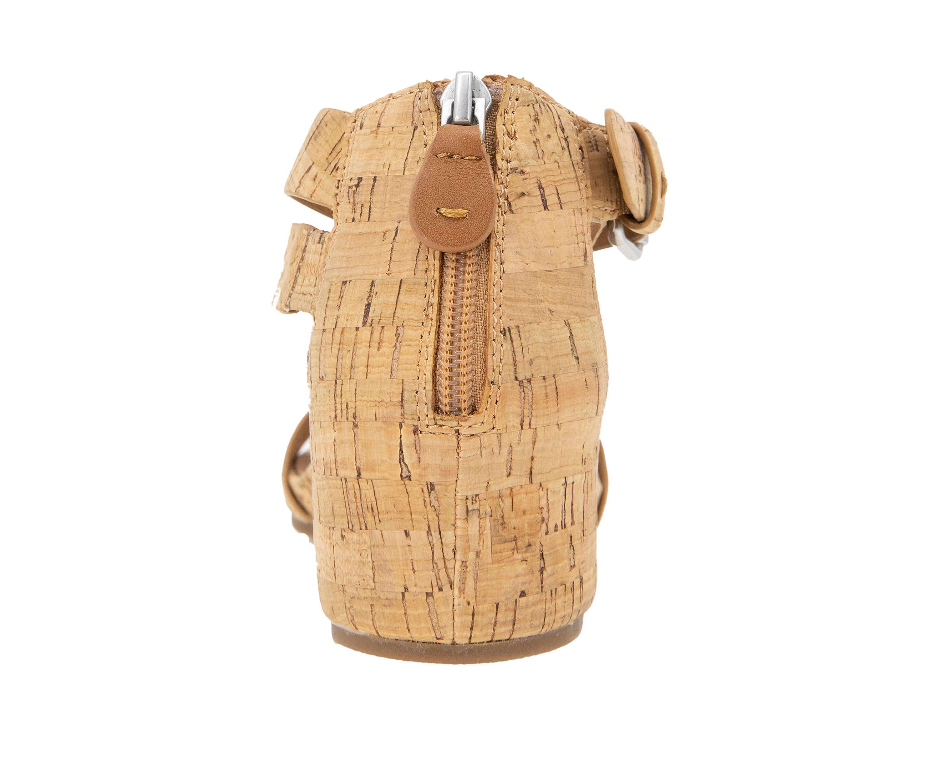Gwen Wedge Cork Sandals