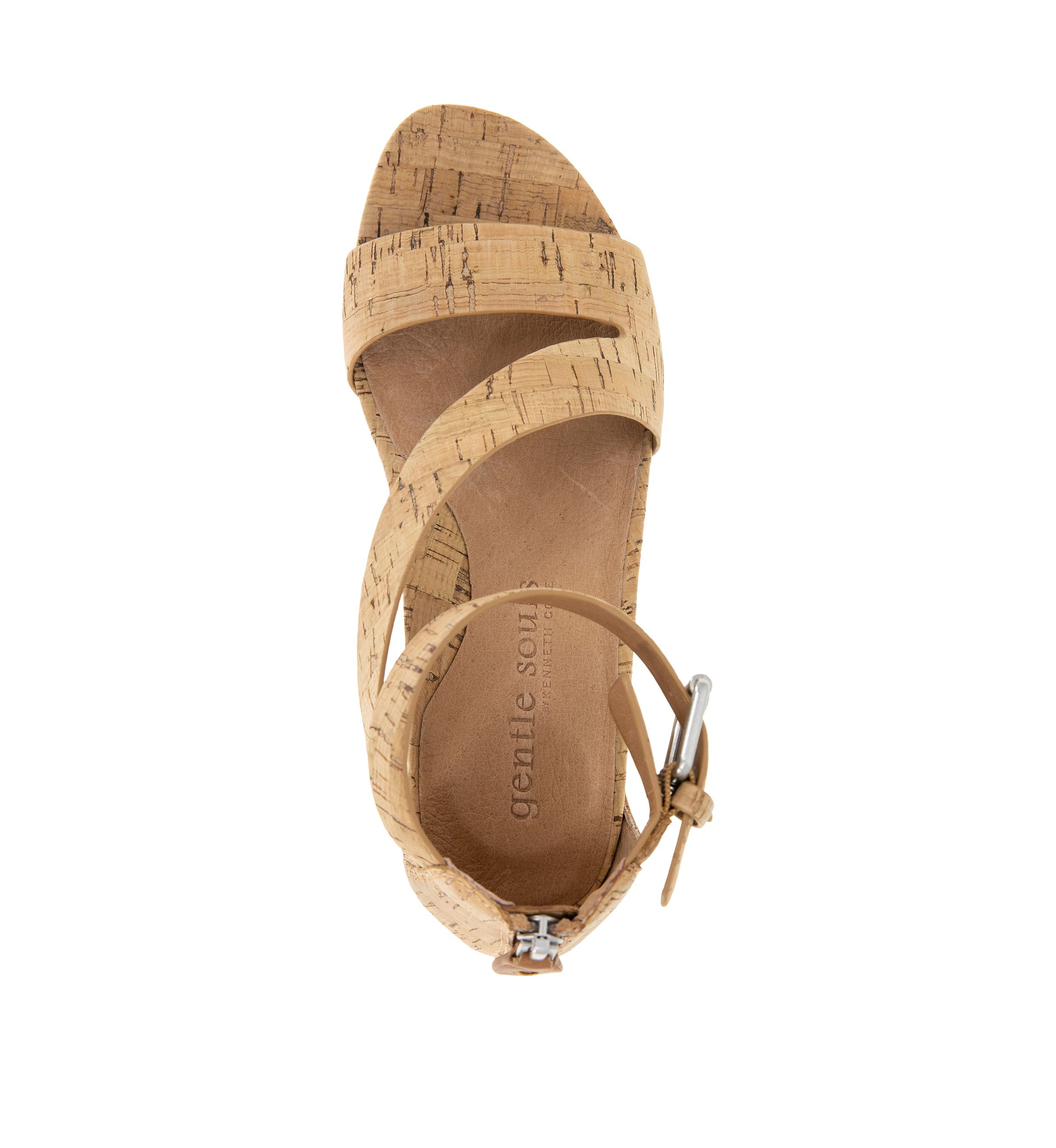 Gwen Wedge Cork Sandals