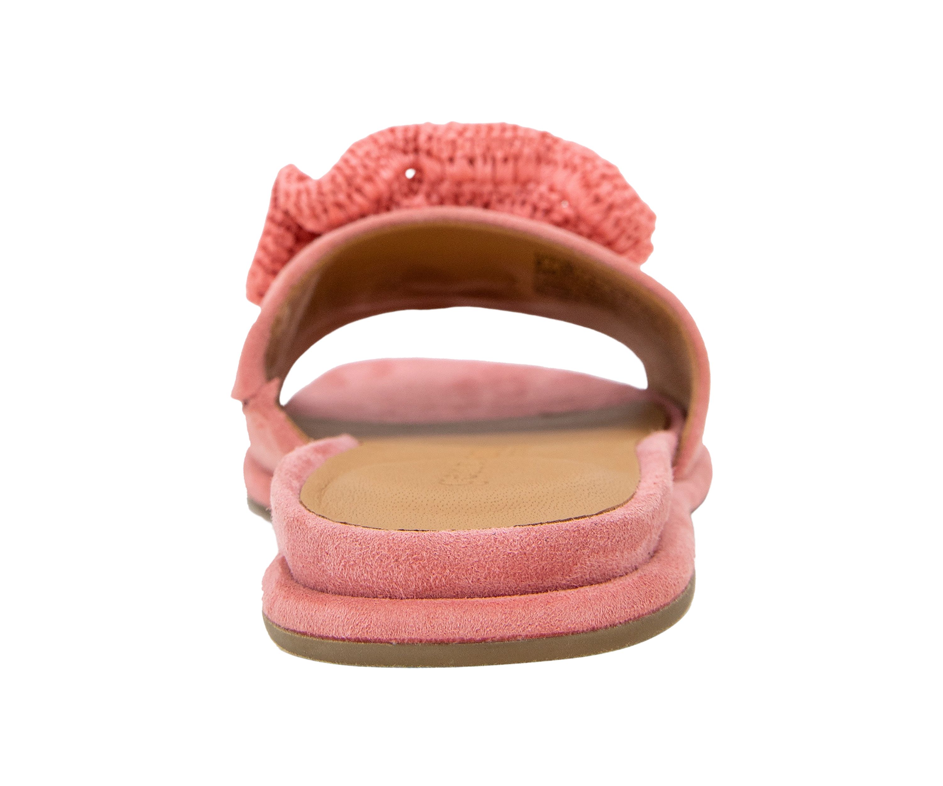 Lucy Slide Suede Sandals