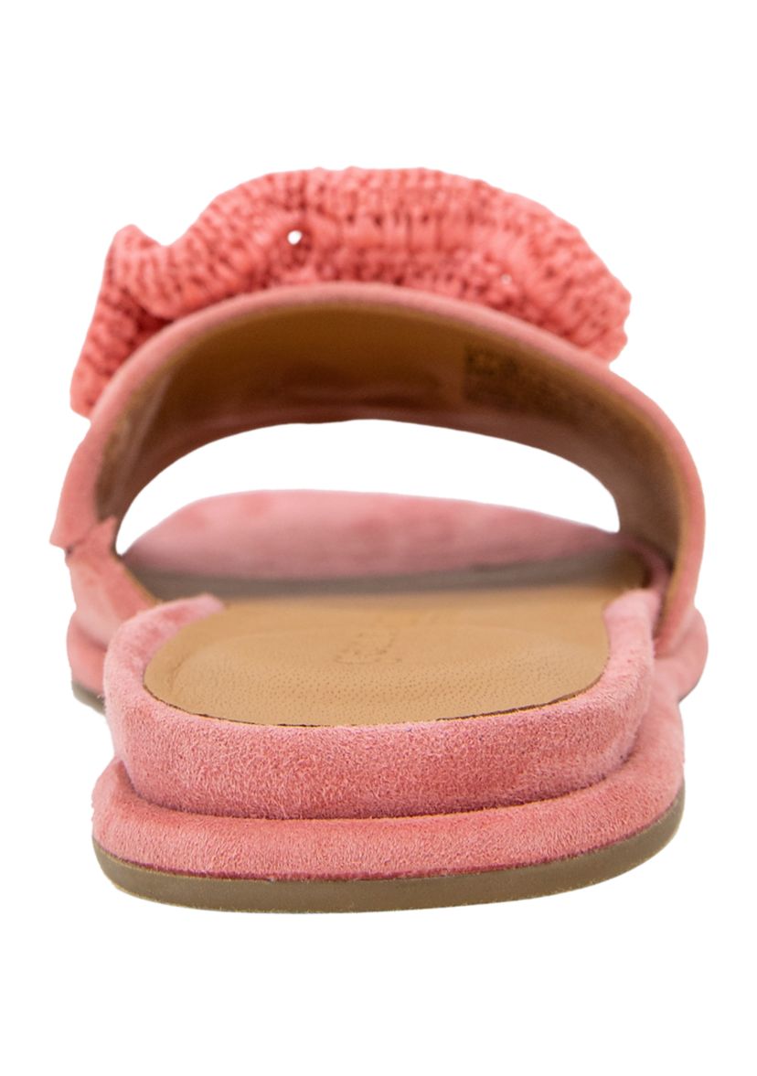 Lucy Slide Suede Sandals