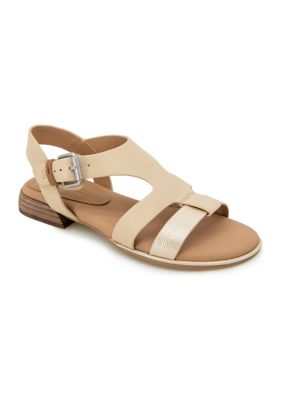 Gentle Souls by Kenneth Cole Women's Haisley Sandals, Sand, 7M