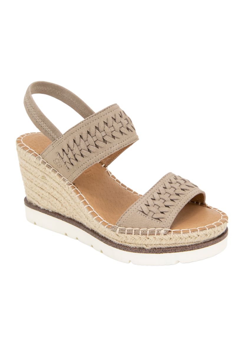 Elyssa 2 Band Braided Sandals