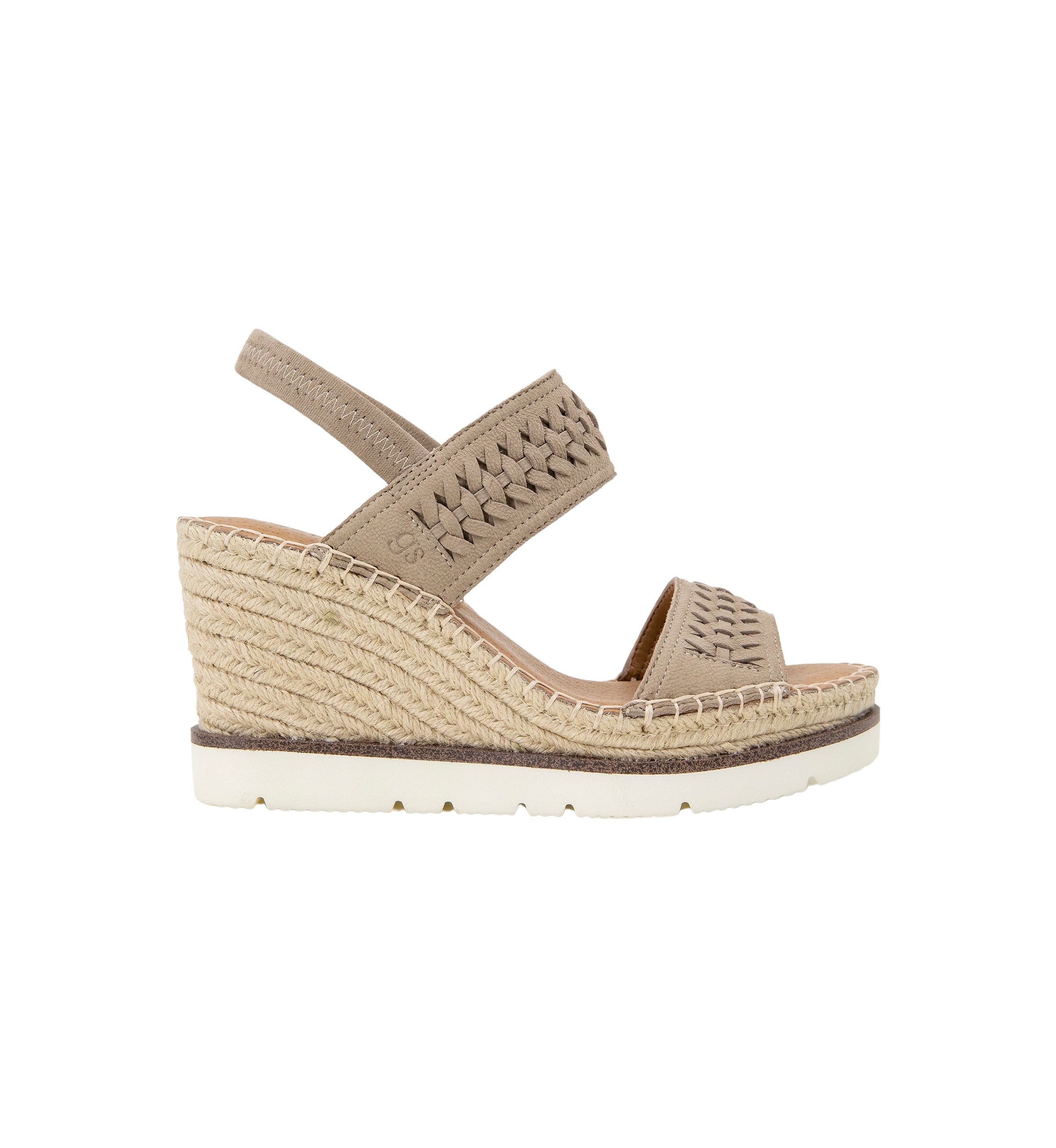 Elyssa 2 Band Braided Sandals
