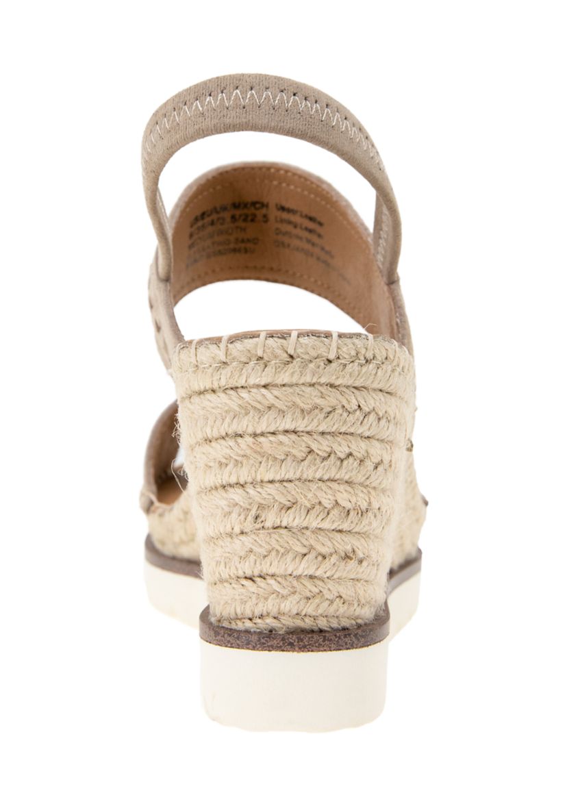 Elyssa 2 Band Braided Sandals
