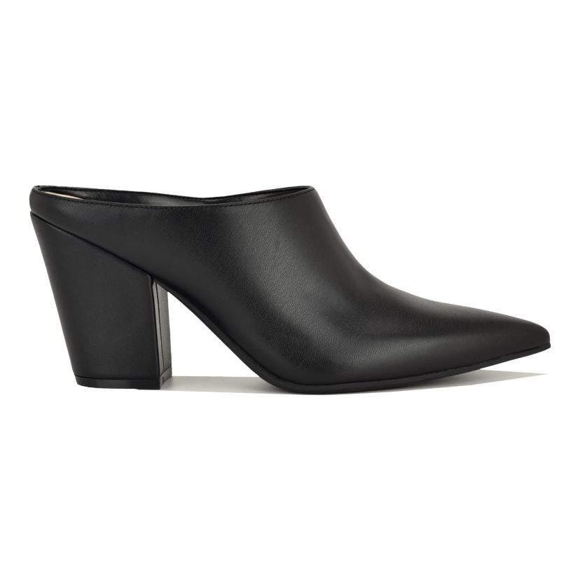 Nine West Andora Pointy Toe Slip-on Dress Heeled Mules | Belk
