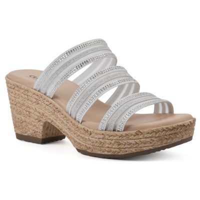 Cliffs by White Mountain Women's Bianna Platform Sandal, 9M