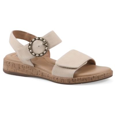 Cliffs by White Mountain Women's Bonique Dress Sandal, Sand, 9.5M
