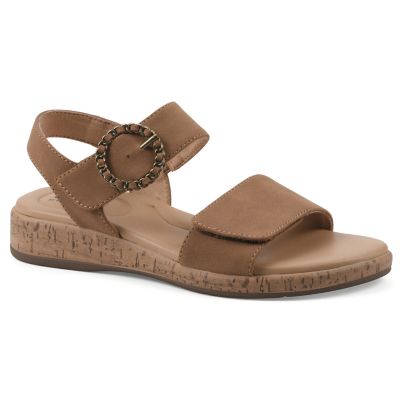 Cliffs by White Mountain Women's Bonique Dress Sandal, Tan, 7M