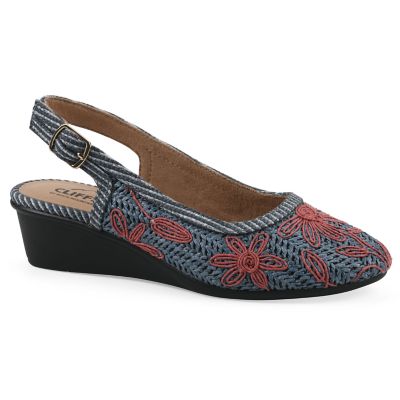 Cliffs by White Mountain Women's Boris Slingback Wedge, 10M