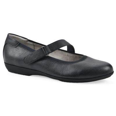 Cliffs by White Mountain Women's Carwen Ballet Flat, Navy Blue, 10M