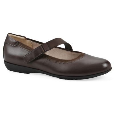 Cliffs by White Mountain Women's Carwen Ballet Flat, Dark Brown, 11M