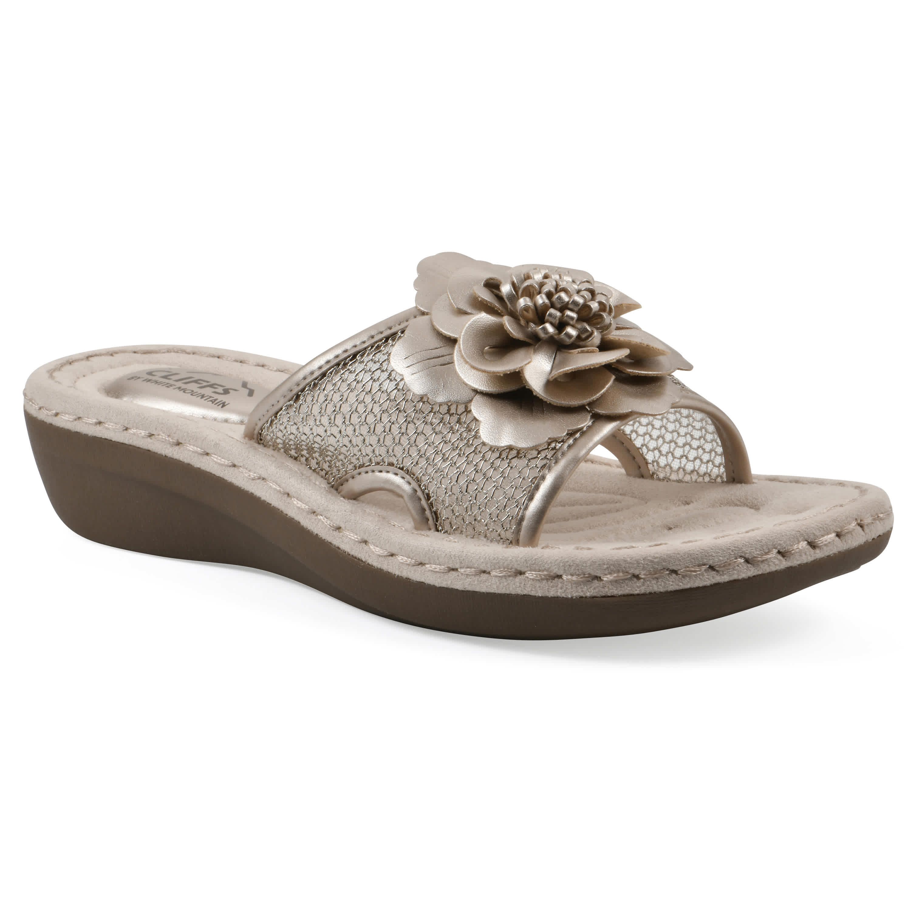 Chill Wedge Slide Sandal - Wide Width