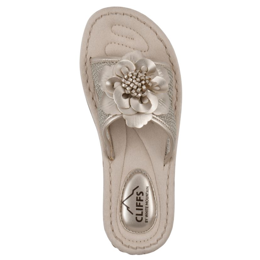 Chill Wedge Slide Sandal - Wide Width