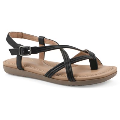 Cliffs by White Mountain Frania Strappy Flat Sandal | Belk