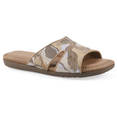 Cliffs by White Mountain Women's Frankly Slide Sandal, 11M