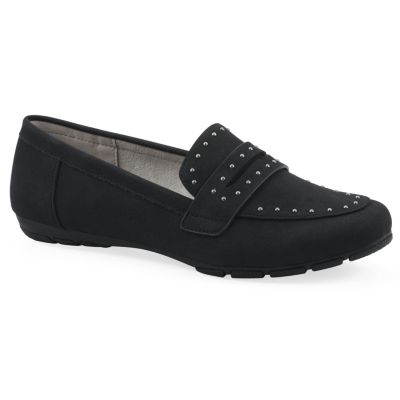 Cliffs by White Mountain Women's Giada Driving Mocassin, Black, 10M