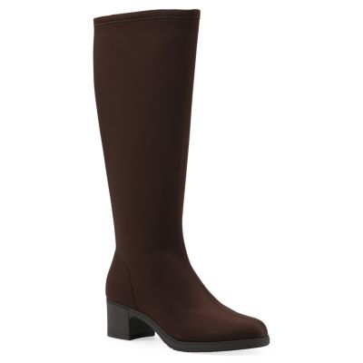 Cliffs by White Mountain Women's Humbert Wide Calf Tall Shaft Boot, Brown, 10W