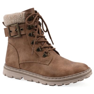 Cliffs by White Mountain Women's Kimmie Hiker Bootie, Tan, 11M
