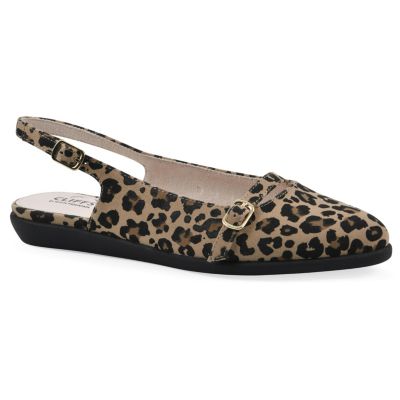 Cliffs by White Mountain Women's Miloni Slingback Flat, Tan, 8M