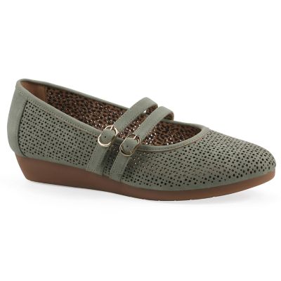 Cliffs by White Mountain Women's Rivian Mary-jane, Sage, 7.5M