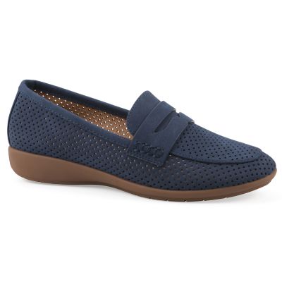 Cliffs by White Mountain Women's Samson Loafer, Blue, 6 M