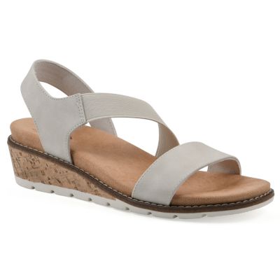 Cliffs by White Mountain Women's Tinnley Wedge Sandal, 8.5M