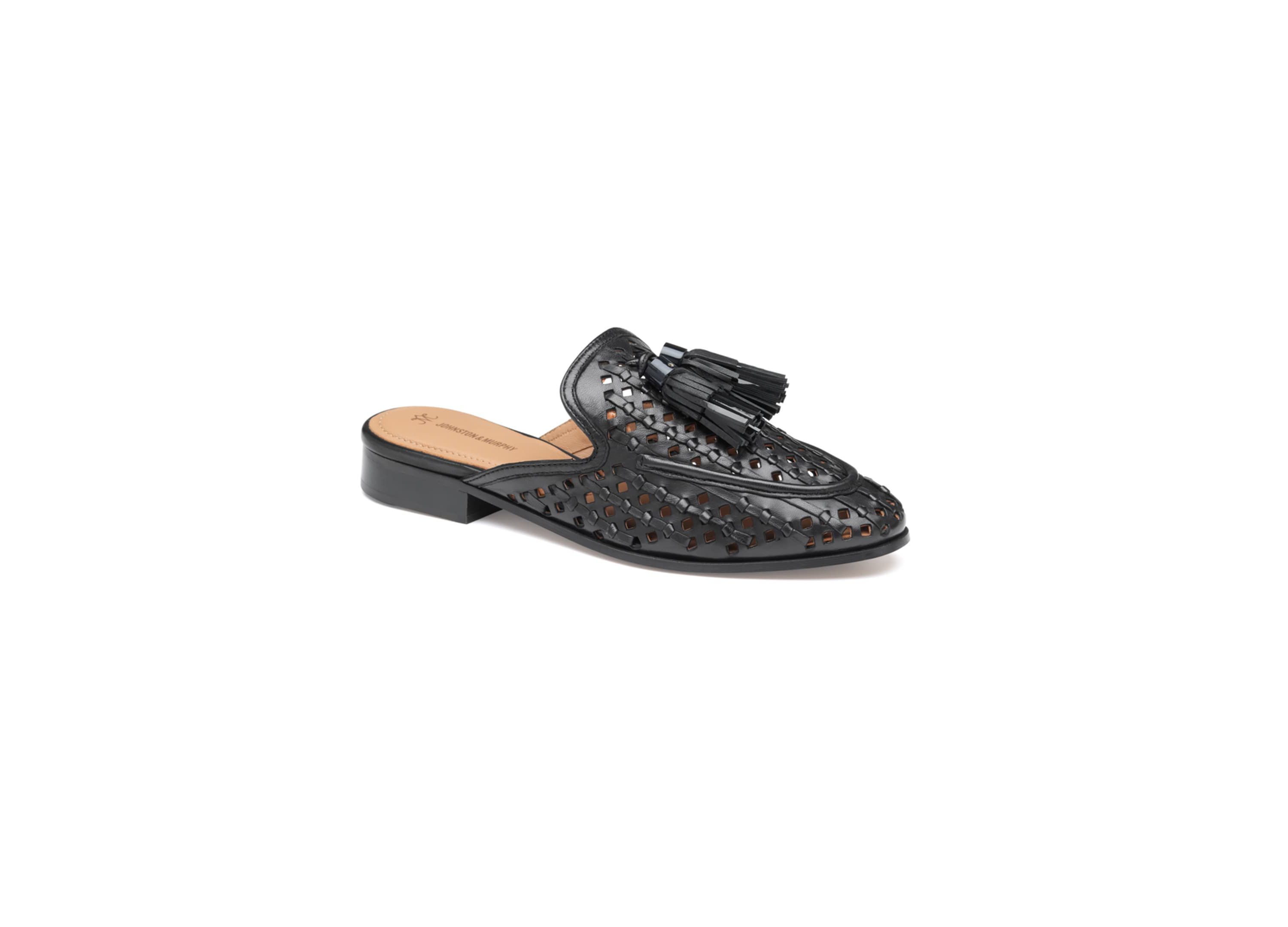 ALI WOVEN TASSEL MULE