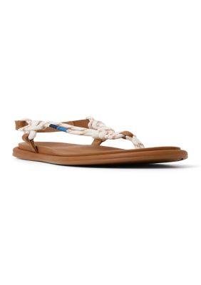 Sperry Women's Isla T-Bar Sandals, White, 7.5M