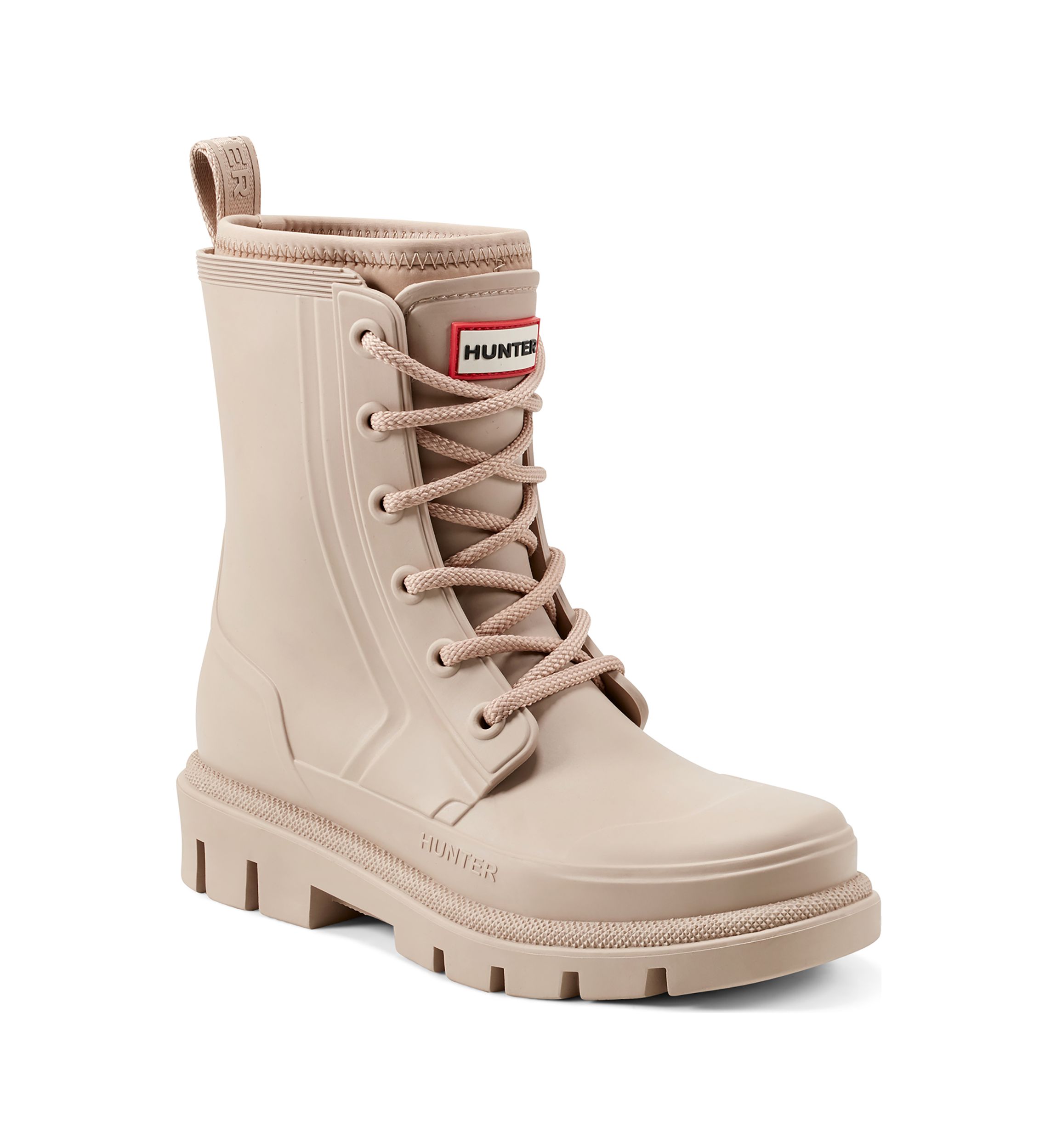 Diana Waterproof Lace Up Rain Boots