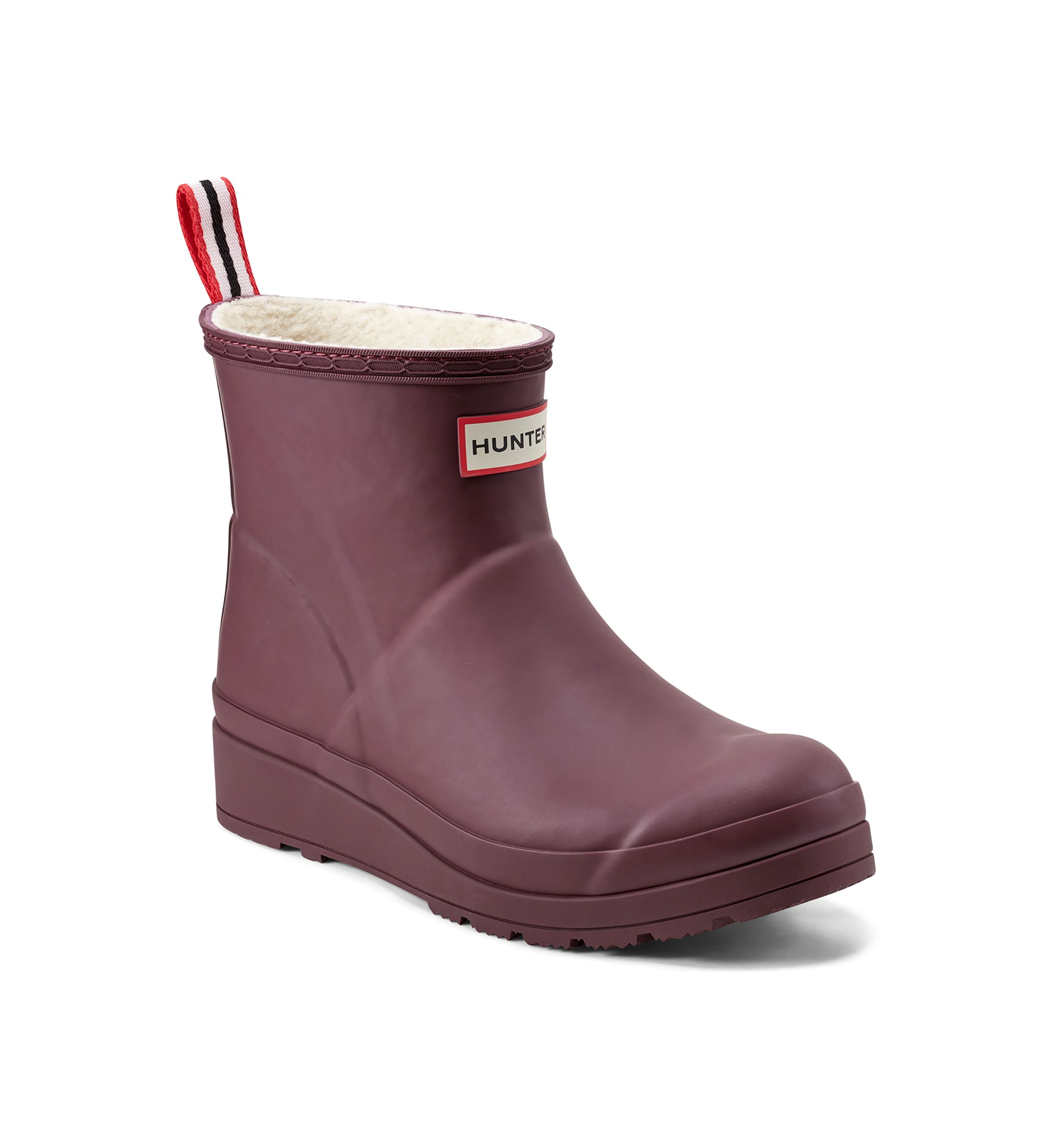 PLAY™ Insulated Vegan Shearling Short Rain Boots