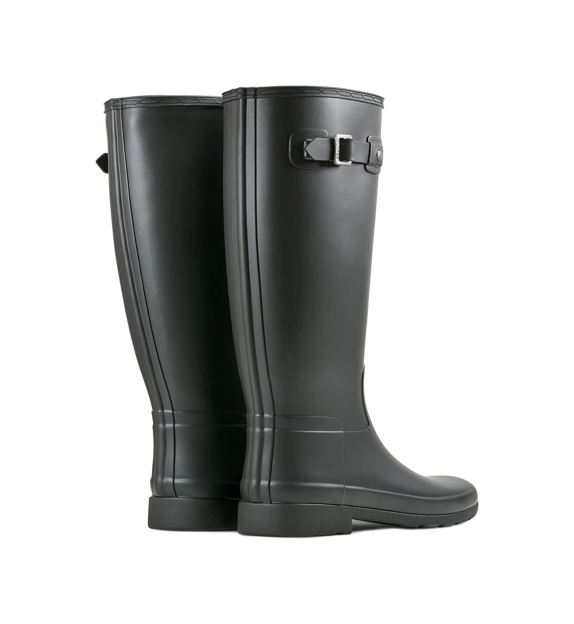 Refined Slim Fit Rain Boots