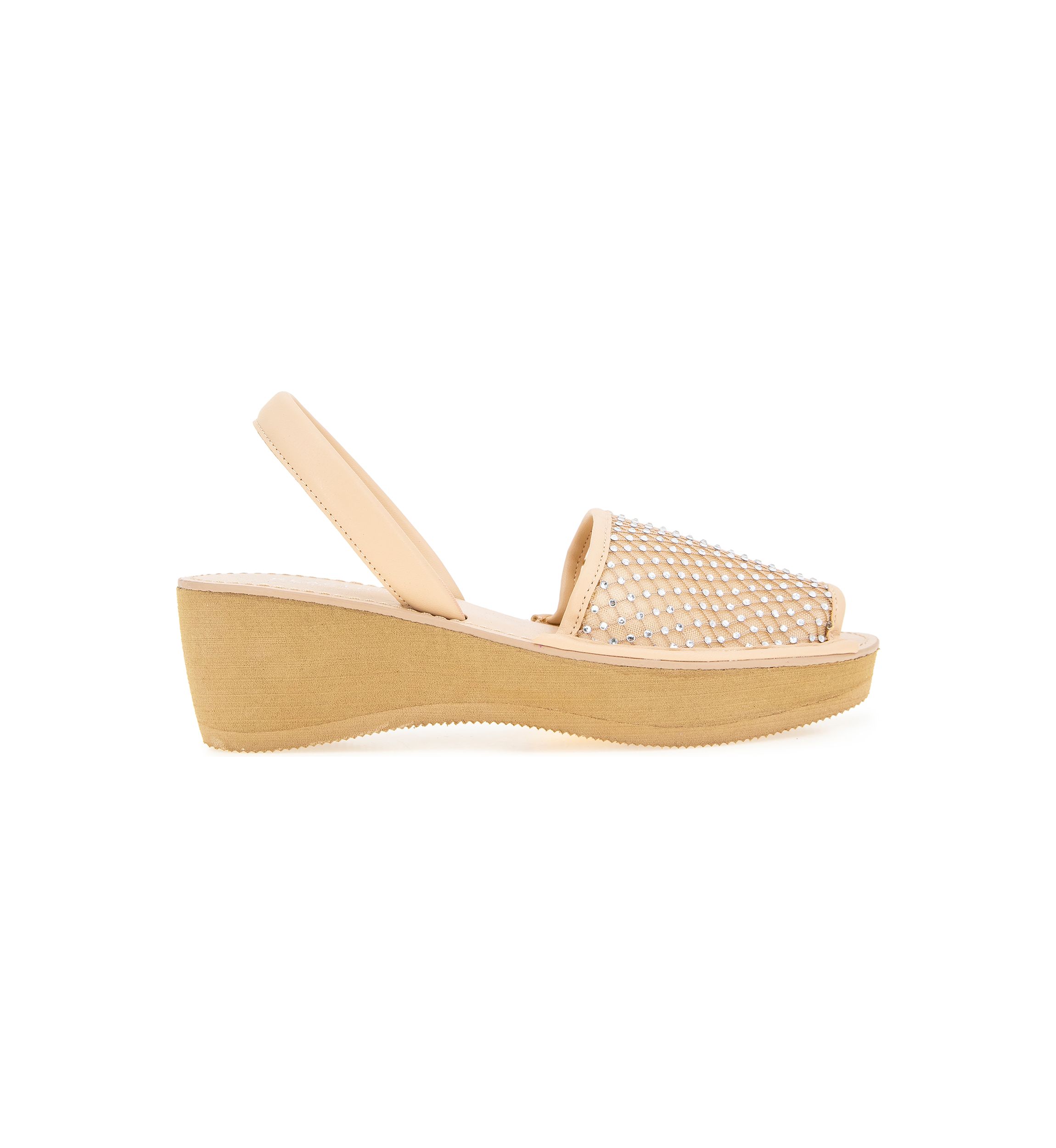 Fine Glass Mesh Sandals
