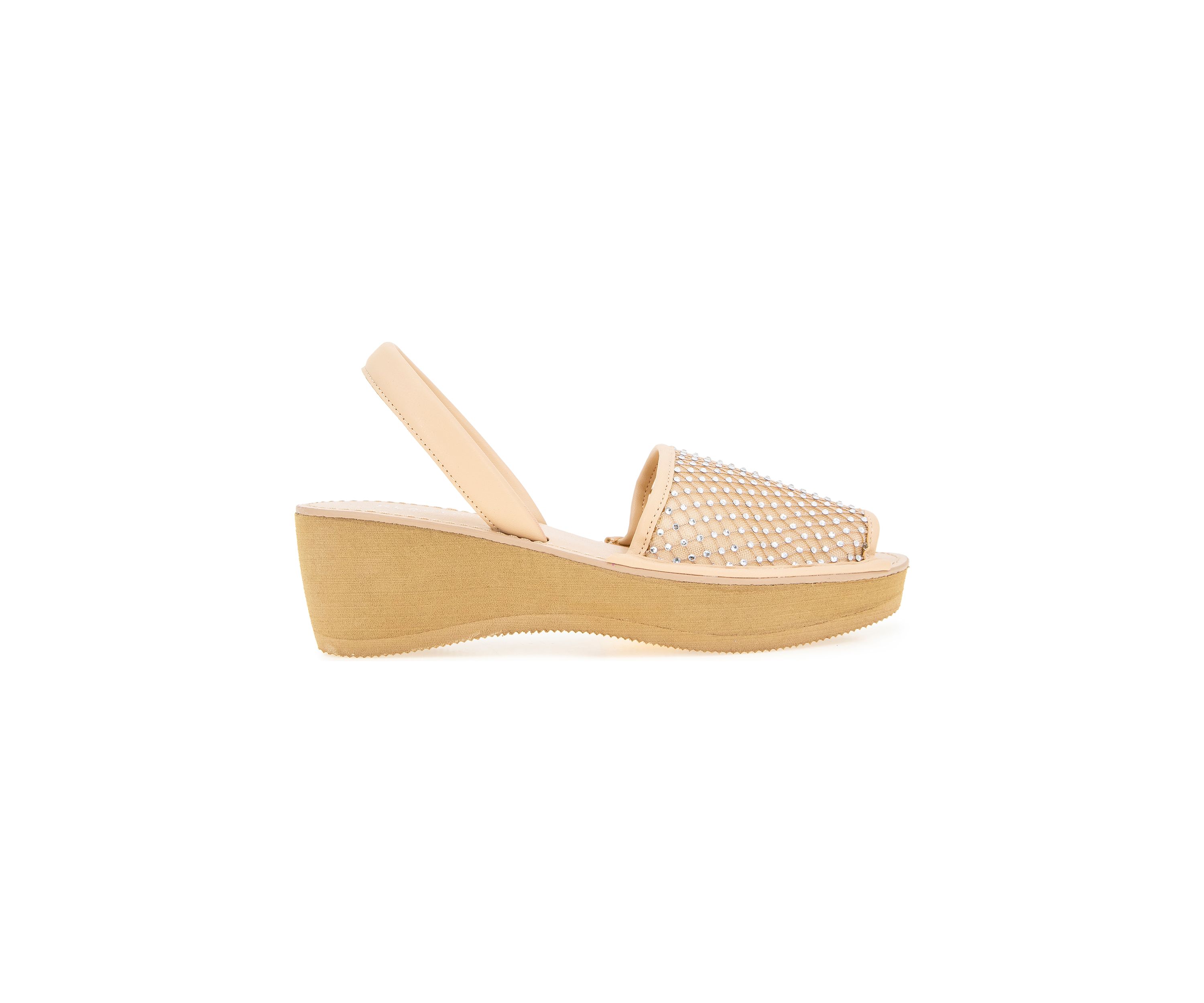 Fine Glass Mesh Sandals