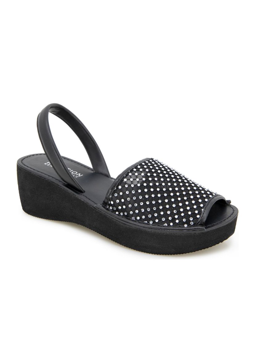 Fine Glass Mesh Sandals