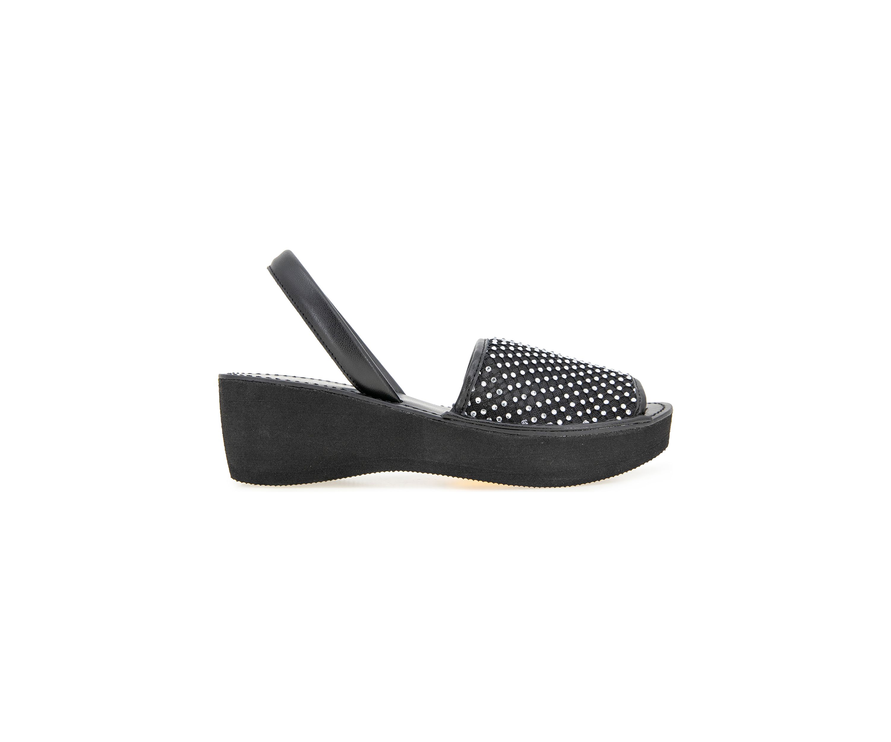 Fine Glass Mesh Sandals