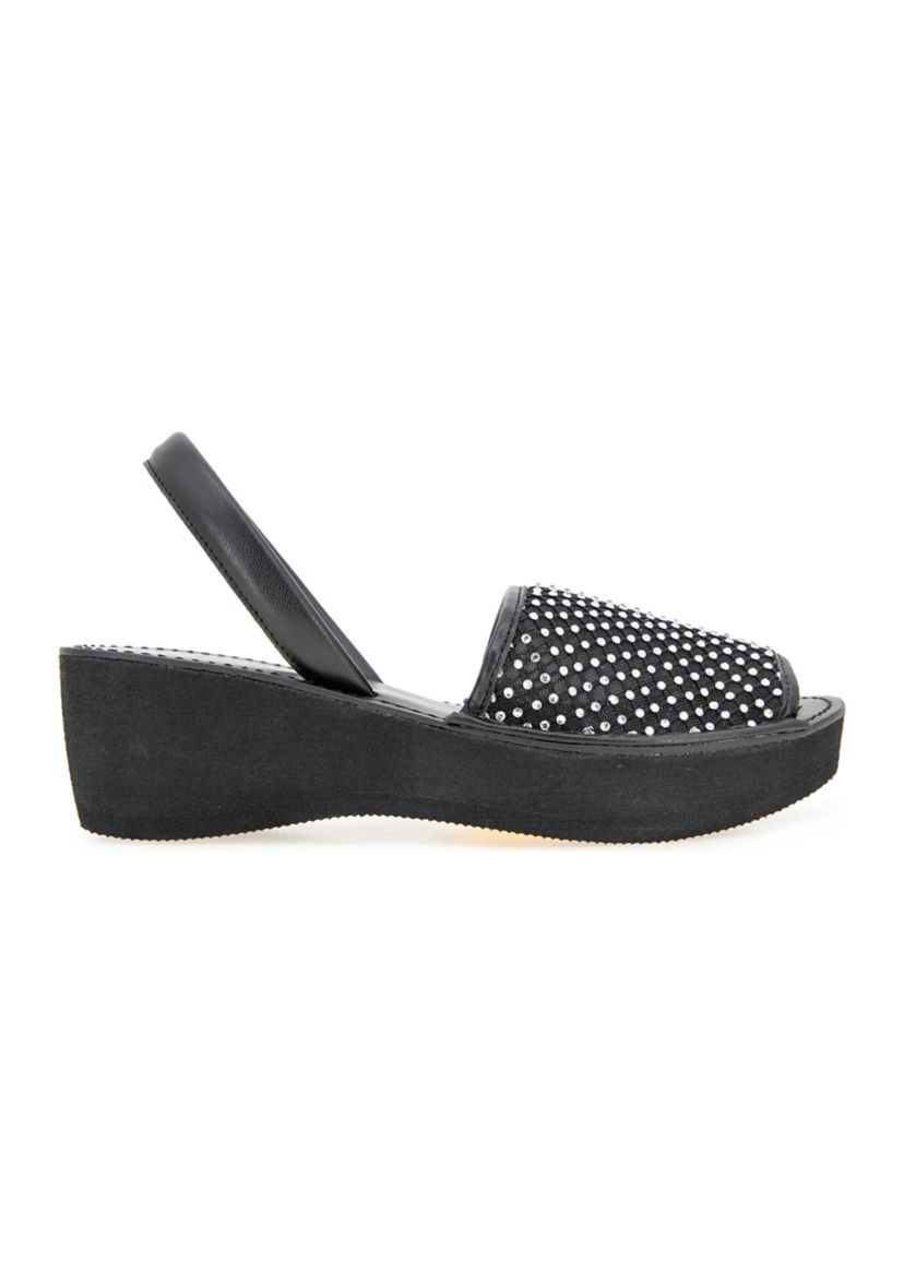 Fine Glass Mesh Sandals