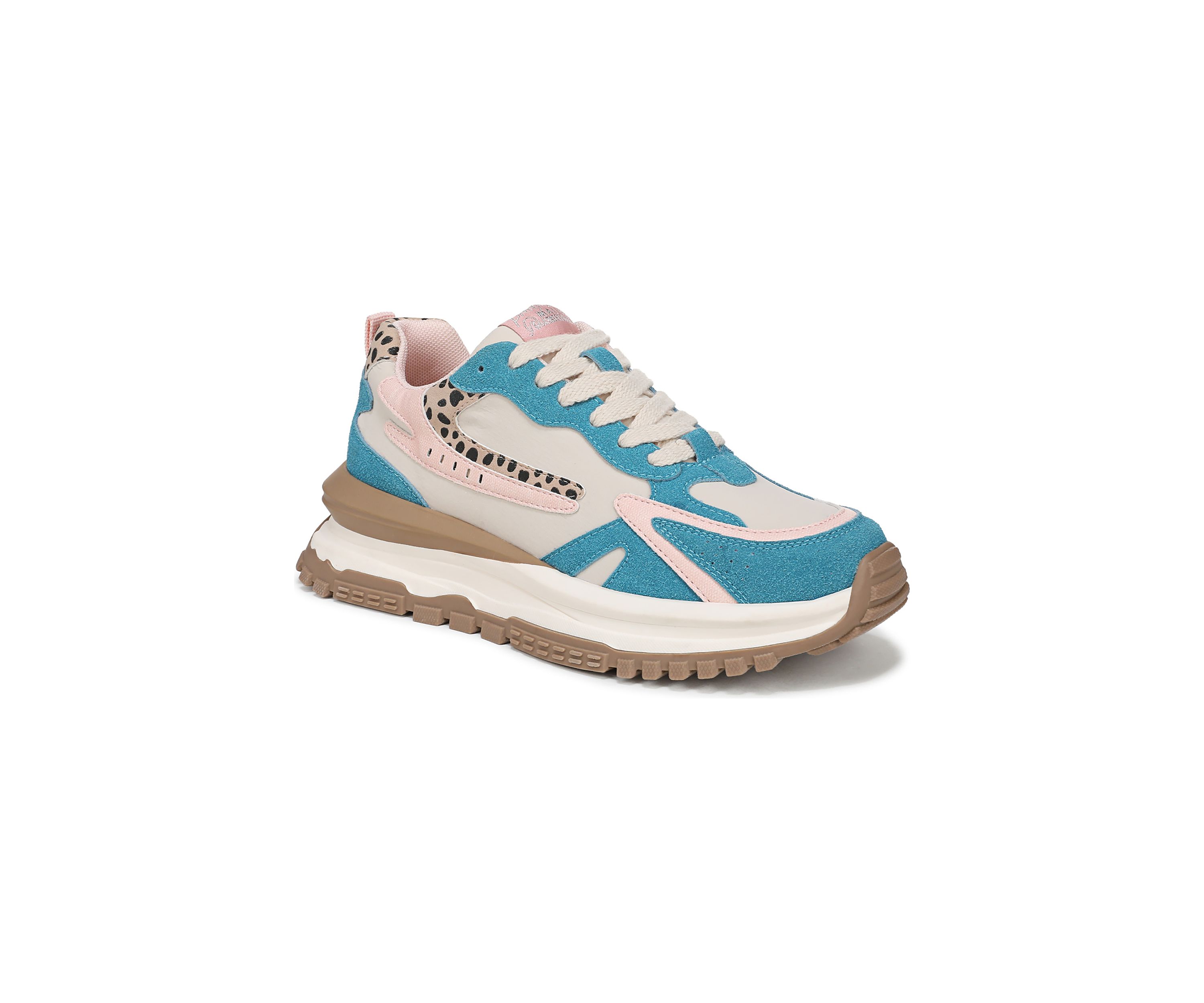 Lace Up Multicolor Sneakers