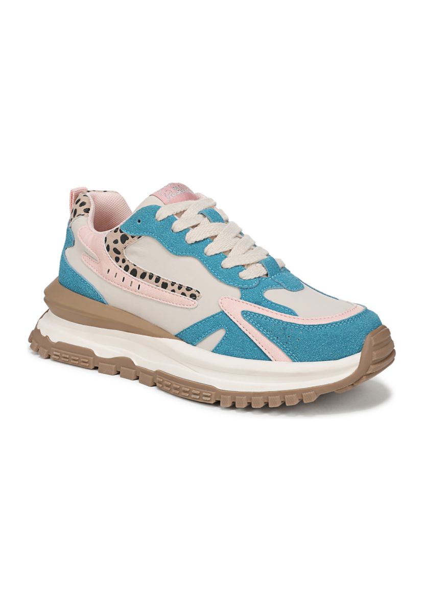 Lace Up Multicolor Sneakers