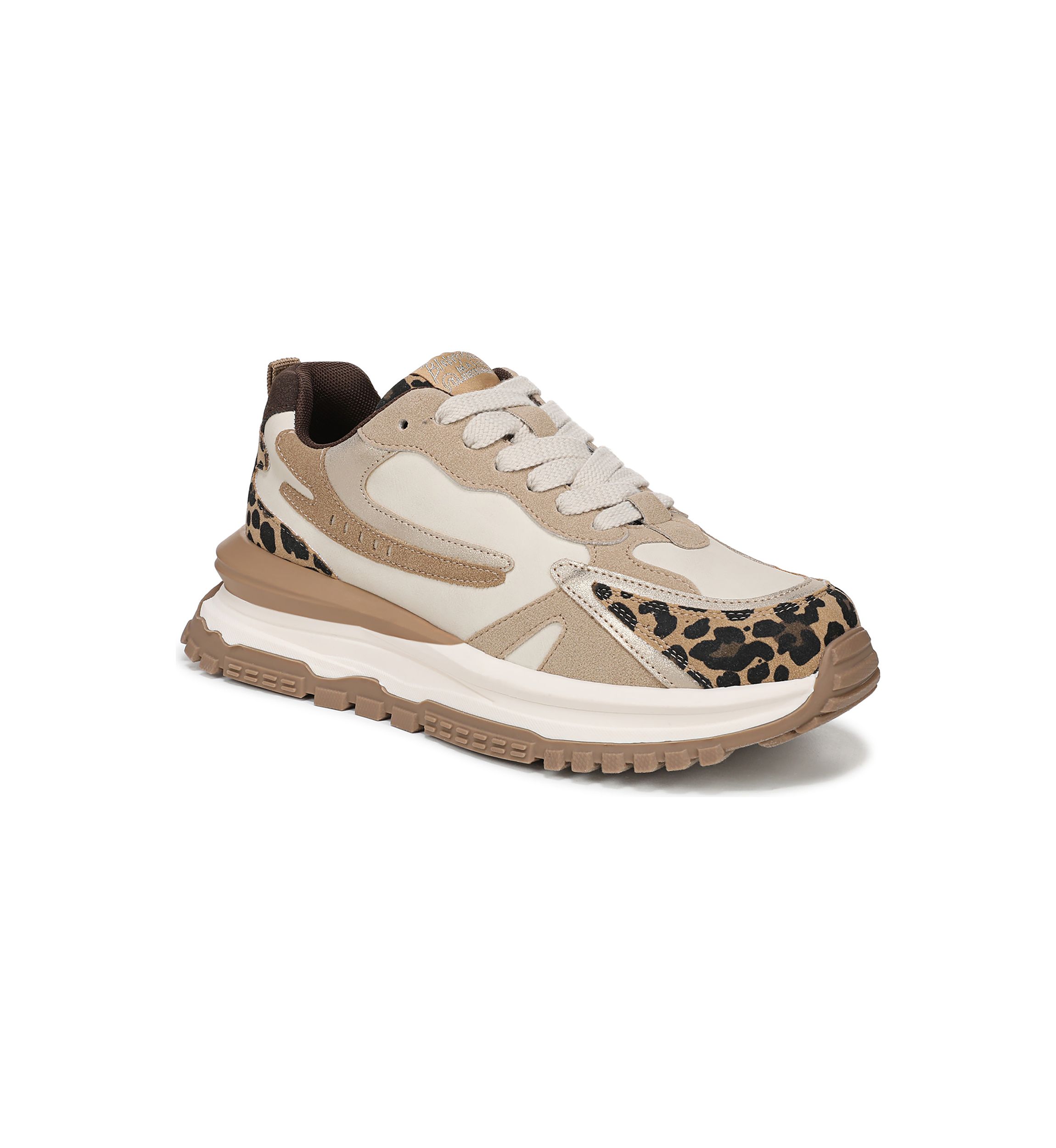 Leo Leopard Detail Sneakers