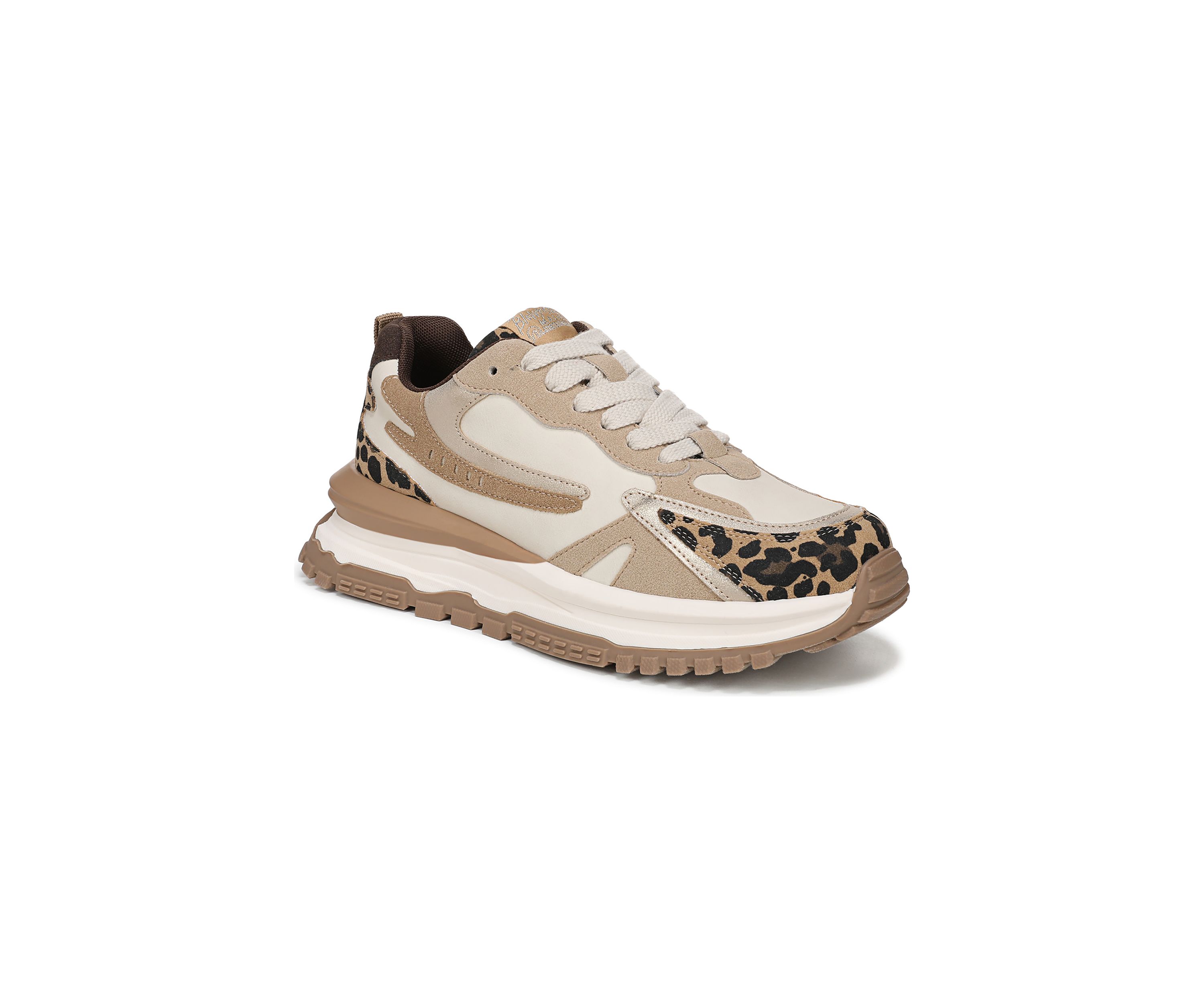 Leo Leopard Detail Sneakers