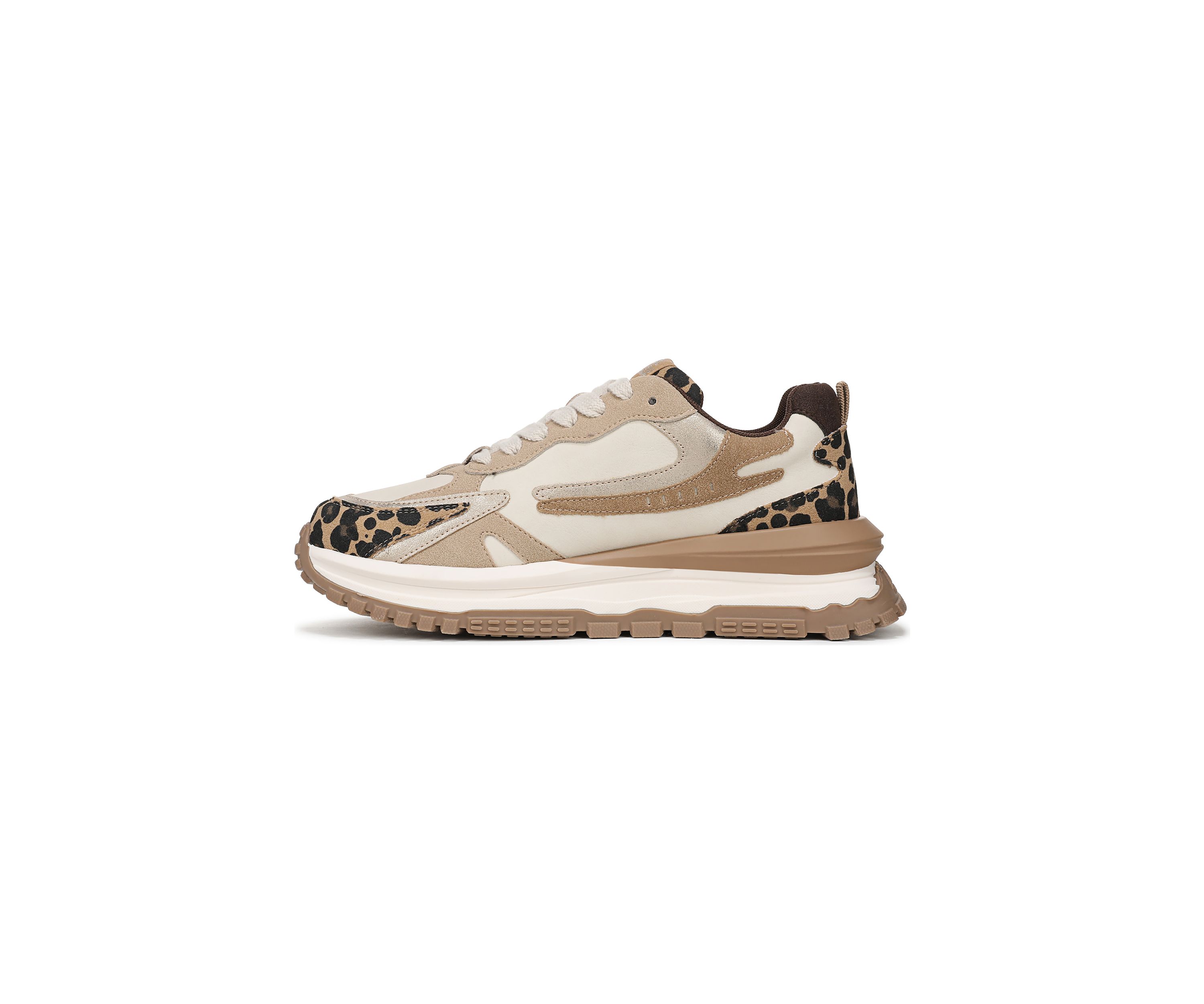 Leo Leopard Detail Sneakers