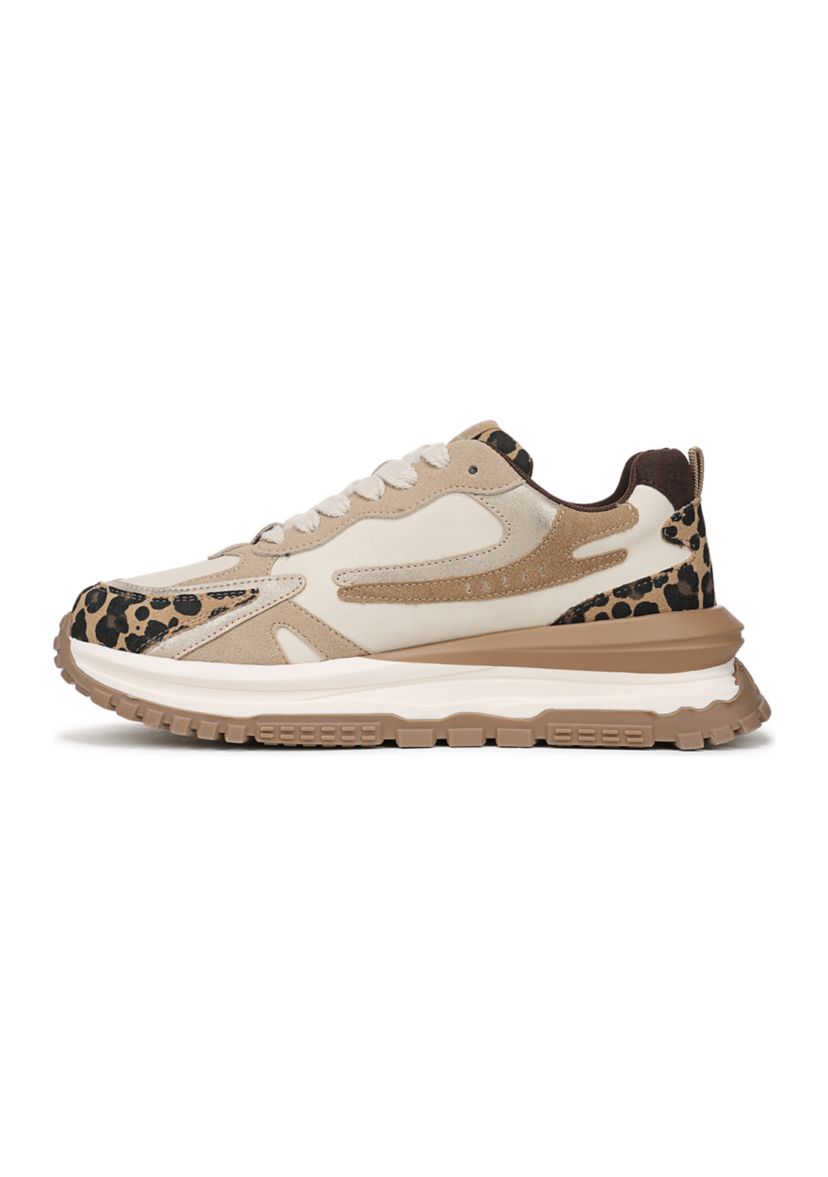 Leo Leopard Detail Sneakers