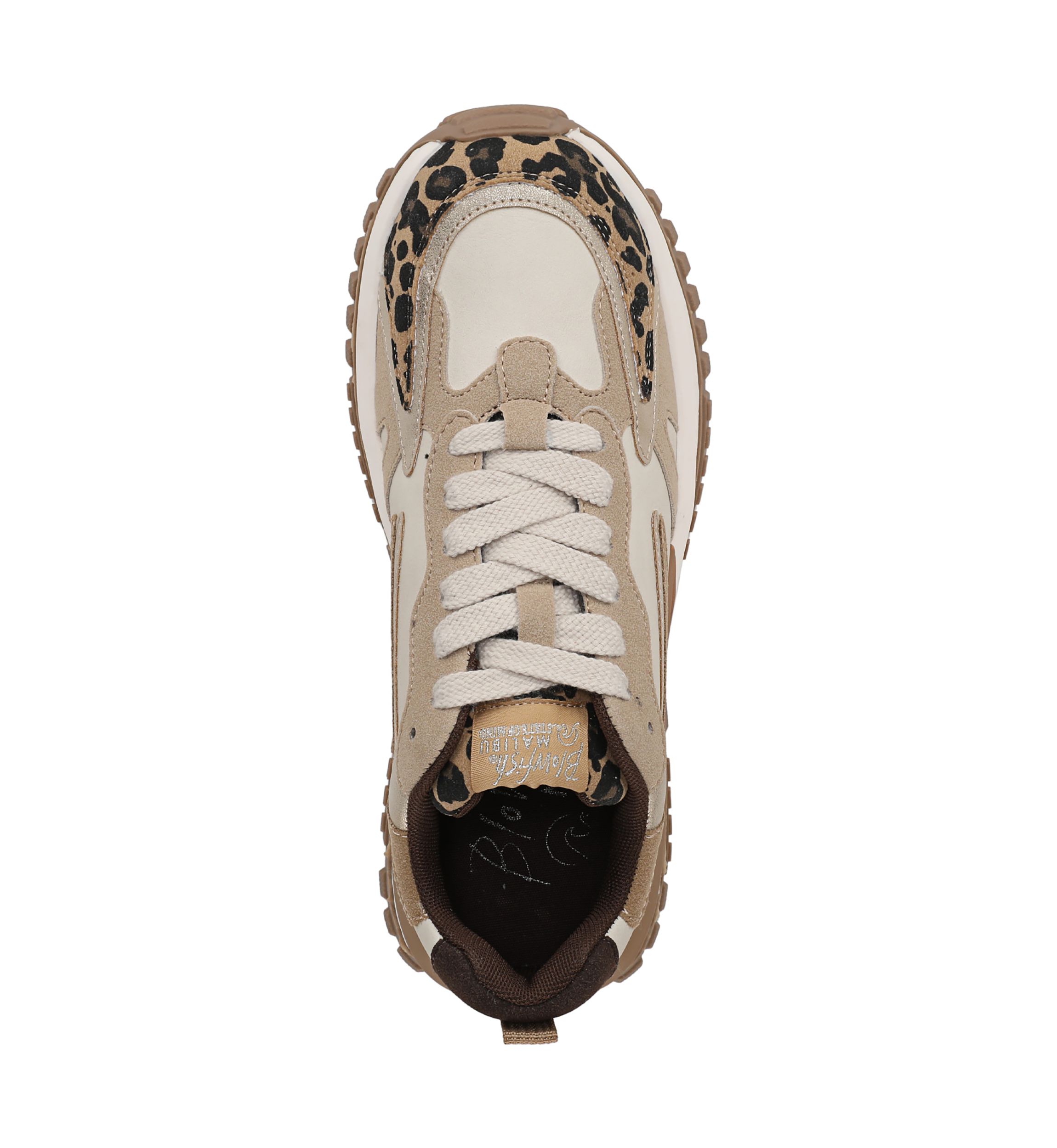 Leo Leopard Detail Sneakers