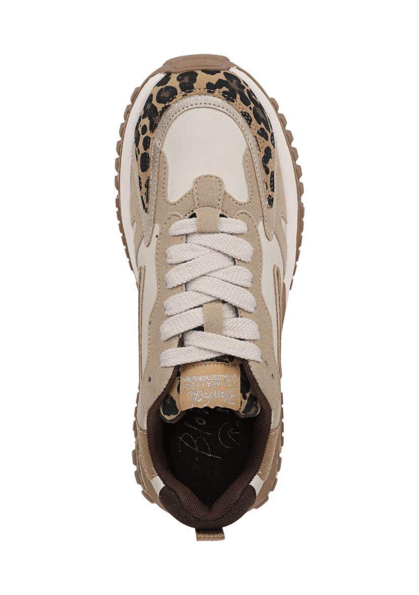 Leo Leopard Detail Sneakers