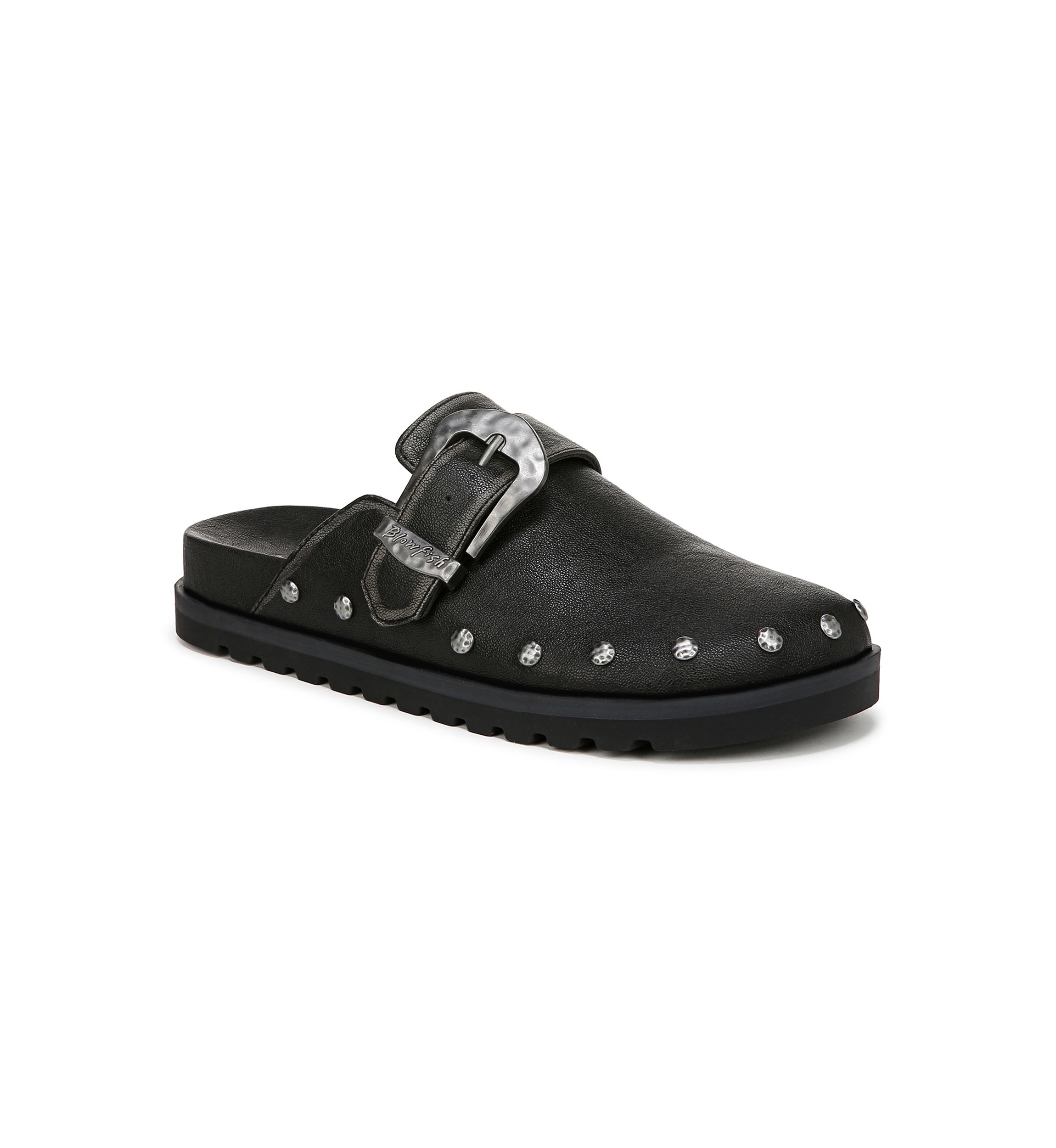 Skylar Buckle Mules