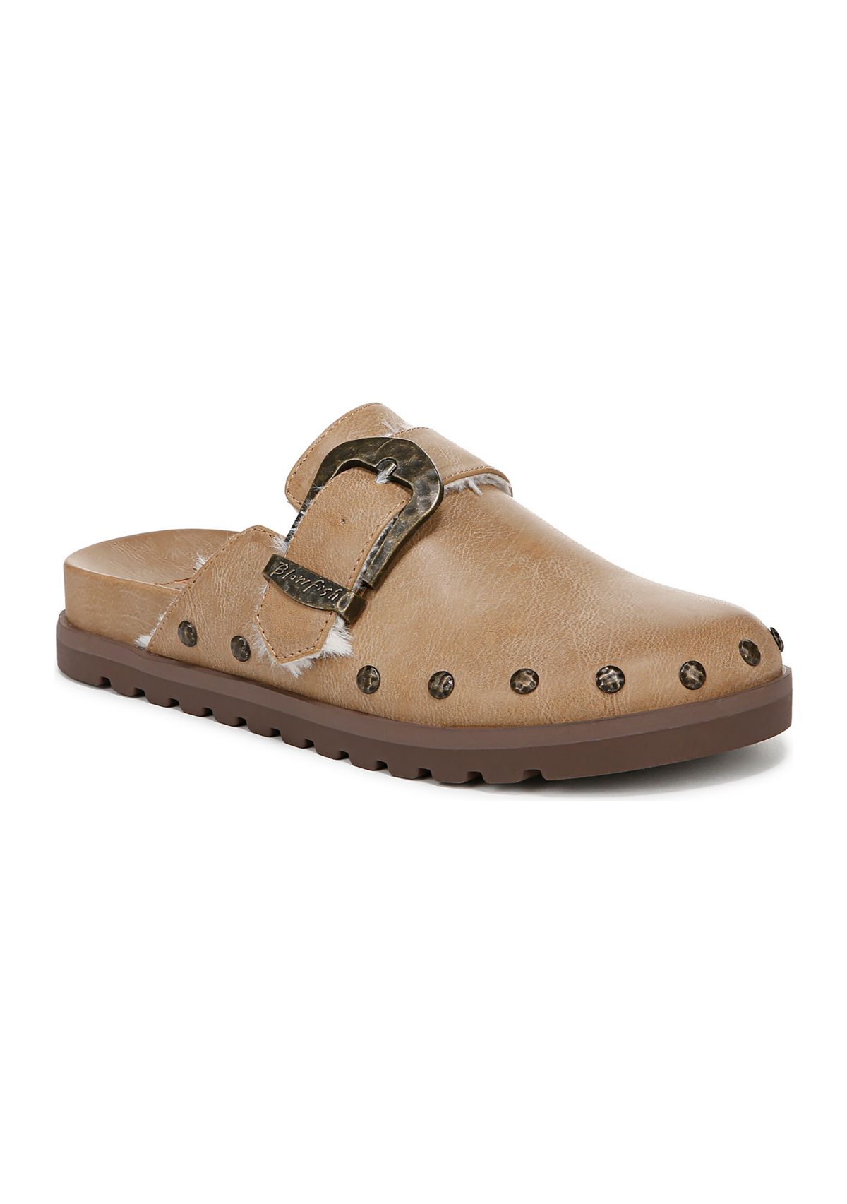 Skylar Buckle Mules